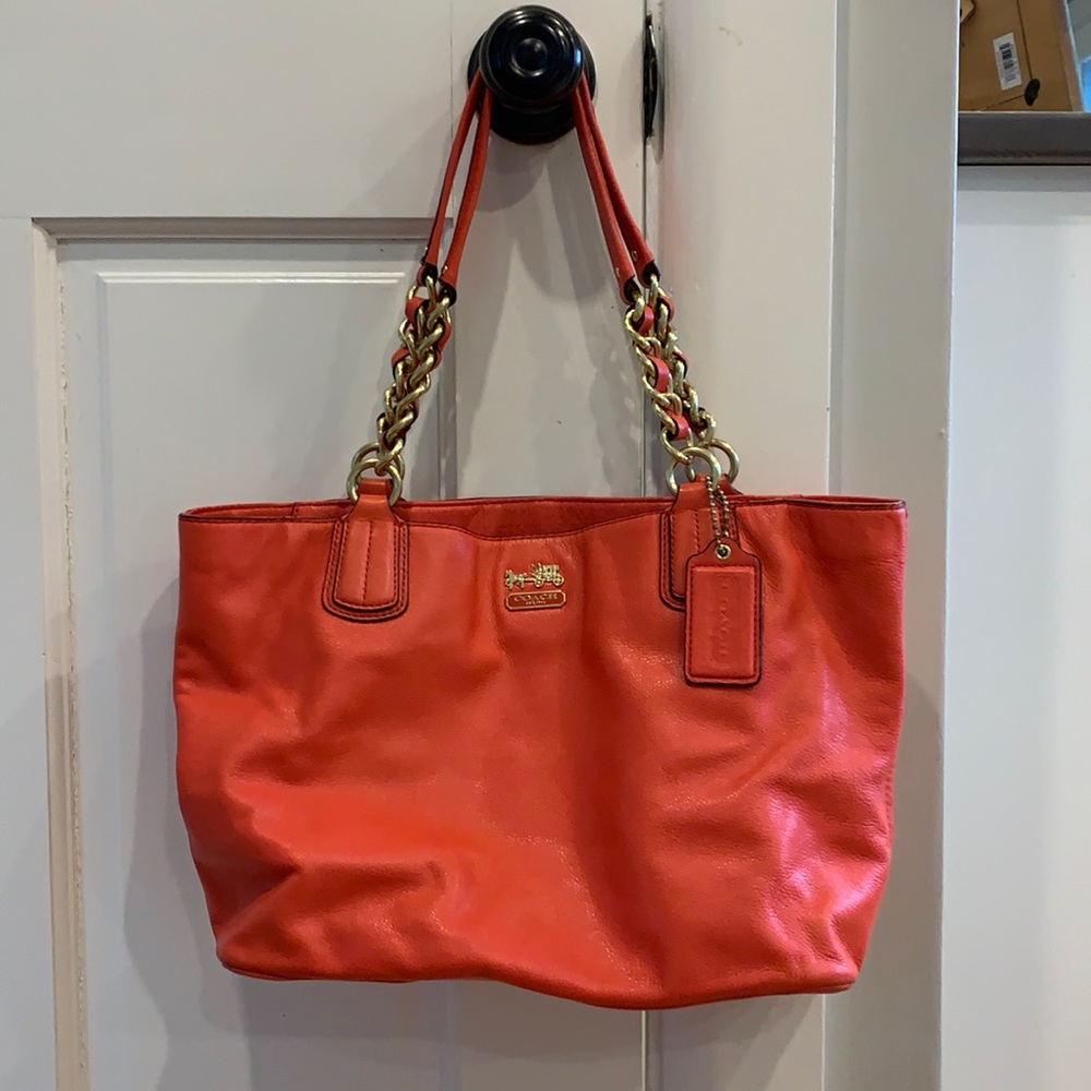 Coach Coral Leather satchel